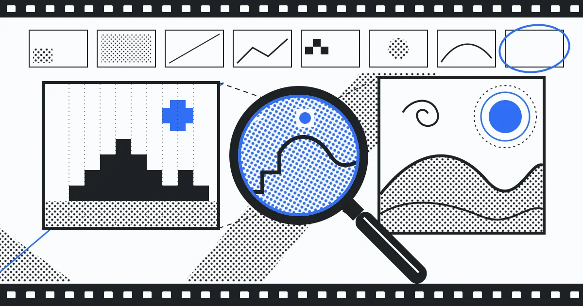ai image upscaler - pixelated frame enlarged into a smooth invention